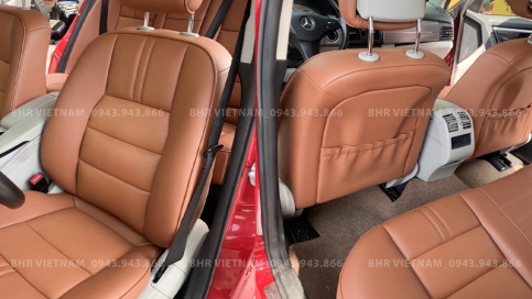 Bọc ghế da Nappa ô tô Mercedes GL (GL320, GL350, GL400, GL450, GL500, GL550): Cao cấp, Form mẫu chuẩn, mẫu mới nhất